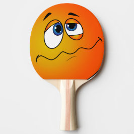Pala de ping pong con emoji. tafeltennisbatje
