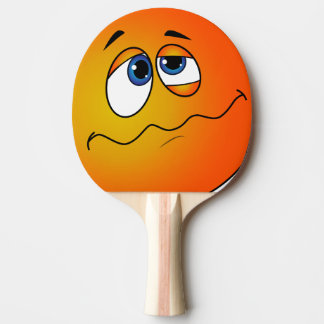 Pala de ping pong con emoji. tafeltennisbatje