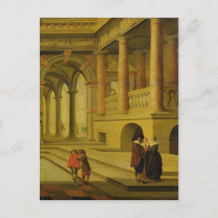 Palace Courtyard Briefkaart