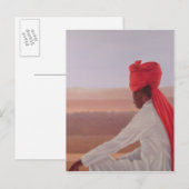 Palace Guard Jaipur Briefkaart (Voorkant / Achterkant)