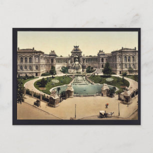Palace Longchamps, Marseille, Frankrijk klassiek P Briefkaart