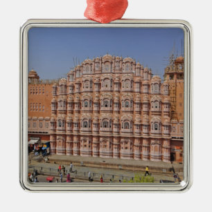 Palace of the Winds (Hawa Mahal), Jaipur, India, Metalen Ornament