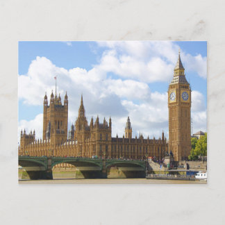 Palace of Westminster  Briefkaart