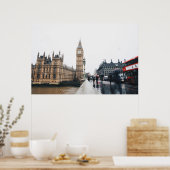 Palace of Westminster, Londen, Verenigd Koninkrijk Poster (Keuken)