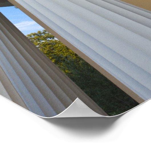 Palace van Czar Paul I, Tempel van Vriendschap Poster (Hoek)