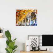 Palace van Versailles foto illustratie. Poster (Thuiskantoor)