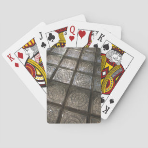 Palacio de Communicaciones, glazen vloer Pokerkaarten