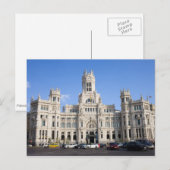 Palacio de Comunicaciones in Madrid Briefkaart (Voorkant / Achterkant)