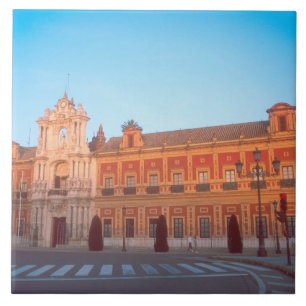 Palacio de Telmo in Sevilla, Spanje zetel van Tegeltje
