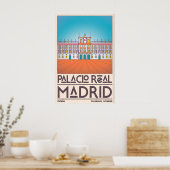 Palacio Real Madrid Art Mural - Lignes Épurées, Gr (Cuisine)