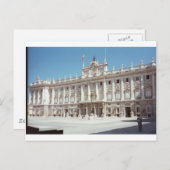Palacio Real, Madrid Briefkaart (Voorkant / Achterkant)