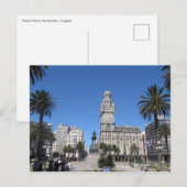 Palacio Salvo, Montevideo, Uruguay Briefkaart (Voorkant / Achterkant)