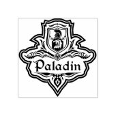 Paladijn  	rubberstempel (Afrduk)