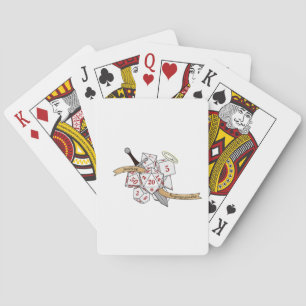 Paladin Dice Design Pokerkaarten