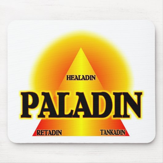 Paladin Mousepad Muismat (Voorkant)