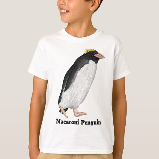 Palaeudyptes Uitgestorven Pinguïn T-shirt (Voorkant)