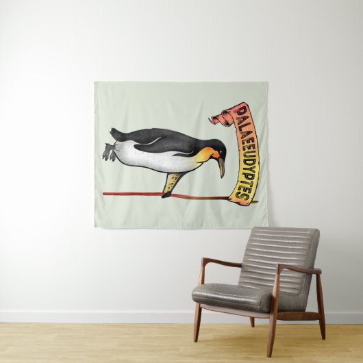 Palaeudyptes Uitgestorven Pinguïn Wandkleed (In Situ (horizontaal))