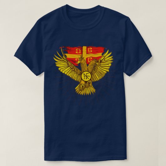 Palaiologos dubleheaded eagle t-shirt (Design voorkant)