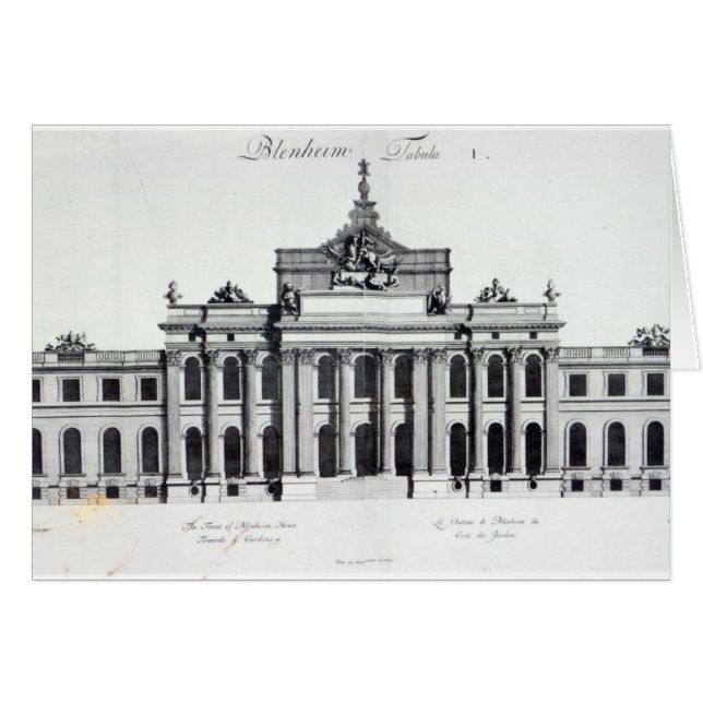 Palais de Blenheim (Devant horizontal)