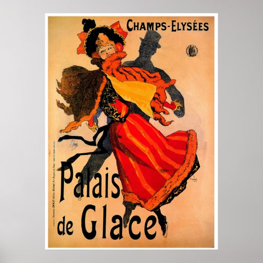 Palais de Glace 1896 ~  Poster (Voorkant)