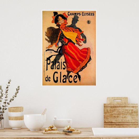 Palais de Glace 1896 ~ Poster (Keuken)