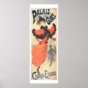Palais de Glace, Champs Elyses, Parijs, 1894 (colo Poster