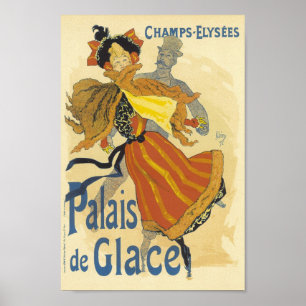 Palais De Glace  Frans Adverteren Poster