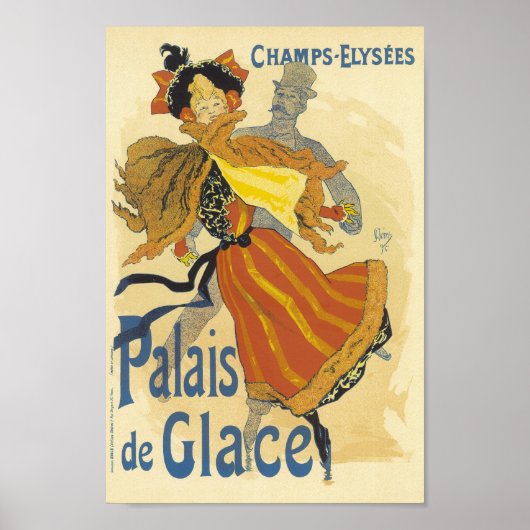 Palais De Glace Frans Adverteren Poster (Voorkant)