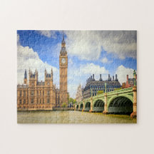 Palais de Westminster Bridge London Jigsaw Puzzle