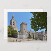 Palais des Papes at Avignon in Frankrijk Briefkaart (Voorkant / Achterkant)