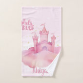 Palais des Règles pour filles personnalisable (Serviette à main)