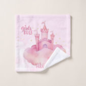 Palais des Règles pour filles personnalisable (Gant de toilette)