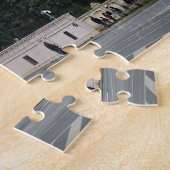 Palais du Parlement de Bucarest vue puzzle (Côté)