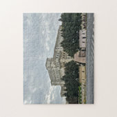 Palais du Parlement de Bucarest vue puzzle (Vertical)