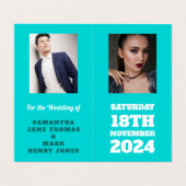 Palais Oriental Bleu, Photo Enregistrer La Carte D (Intérieur déplié)