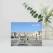 Palais Royal, Madrid Carte postale (Debout devant)