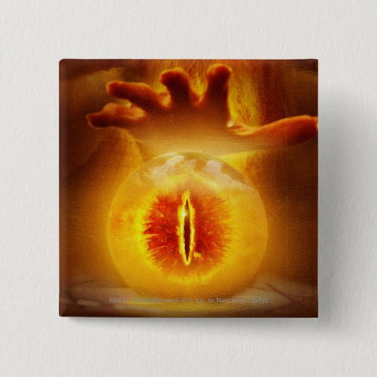 PALANTIR™ VIERKANTE BUTTON 5,1 CM (Voorkant)