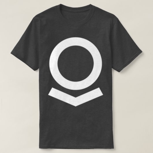 Palantir White Icon T-shirt (Design voorkant)