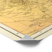 Palastina - Palestine Atlas Map Poster (Hoek)