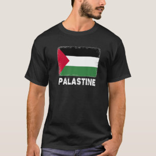 Palastine Vlag ondersteunt Palestijnse bevolking V T-shirt