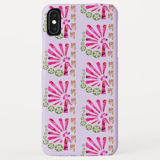 palatiale pauw Case-Mate iPhone case (Achterkant)