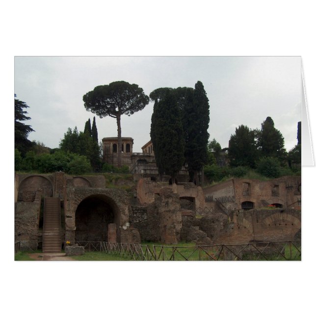Palatine Hill in Rome, Italië (Voorkant Horizontaal)