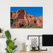 Palatki Red Rocks 3285 Poster (Thuiskantoor)