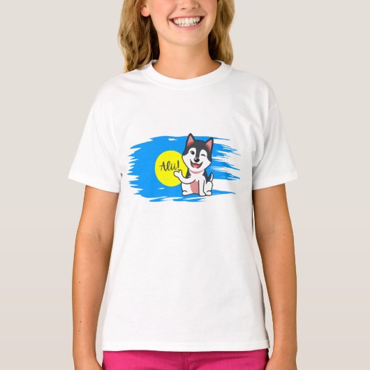 Palau Alii ! (Bonjour !) T-shirt enfant (Devant)