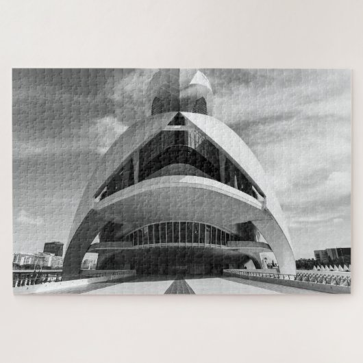 Palau de les Arts Reina Sofia, Valencia Legpuzzel (Horizontaal)