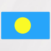 Palau Flag Labels (Design 1)