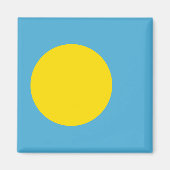 Palau Flag Magneet (Voorkant)