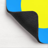 Palau Flag Muismat (Hoek)