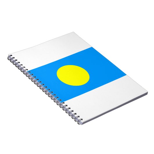 Palau Flag Notitieboek (Rechterzijde)