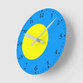 Palau Flag Ronde Klok (Hoek)